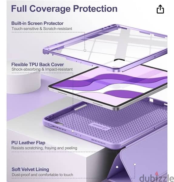 iPad Pro 12.9 Case-Purple 2