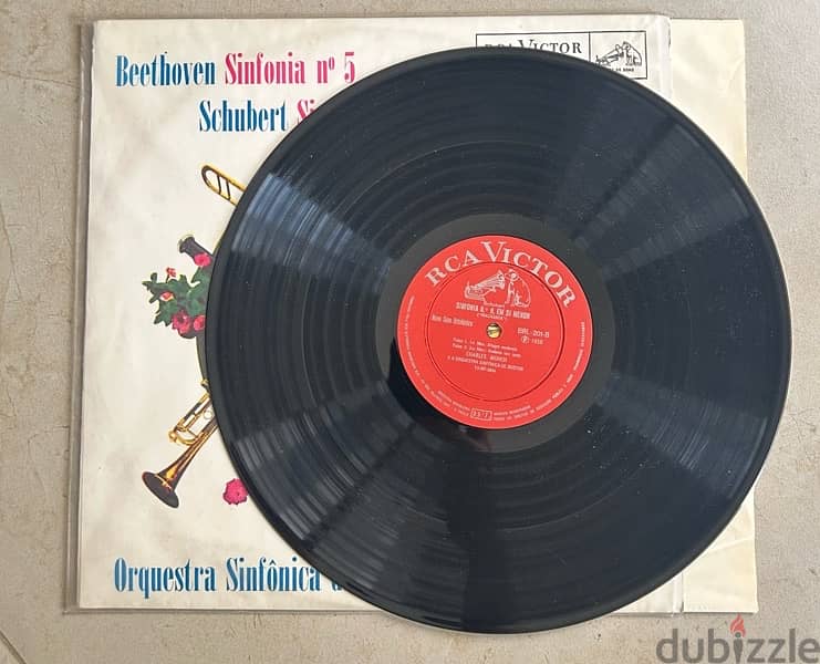 Rare classic vinyl records Beethoven 1