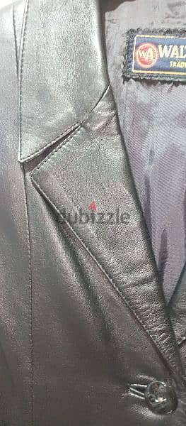 black leather blazer jacket 5