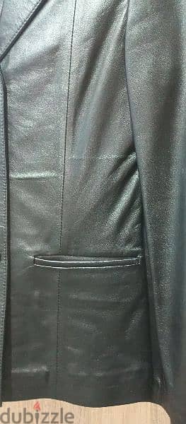 black leather blazer jacket 7