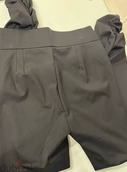 women pant; clothing, pantalon legging. ZARA legging, black color 3