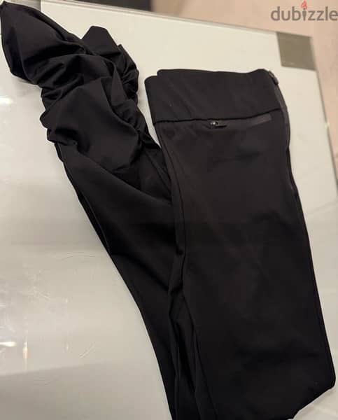 women pant; clothing, pantalon legging. ZARA legging, black color 11