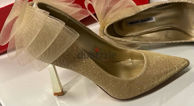 gold shoes for ladies 3