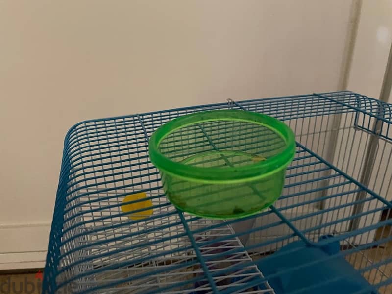 Hamster cage + accessories 2
