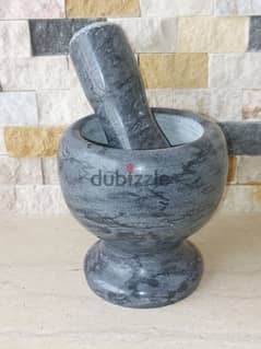 marble pestles and mortars