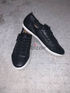 original black leather sneakers 0
