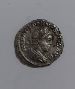 Caracalla Emperor Ancient Roman Silver Coin Rome mint year 210 AD