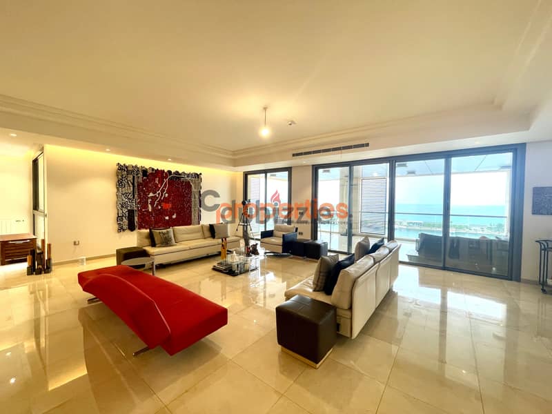 Furnished apartment for rent in Waterfront Dbayeh شقة للإيجار CPFS486 4