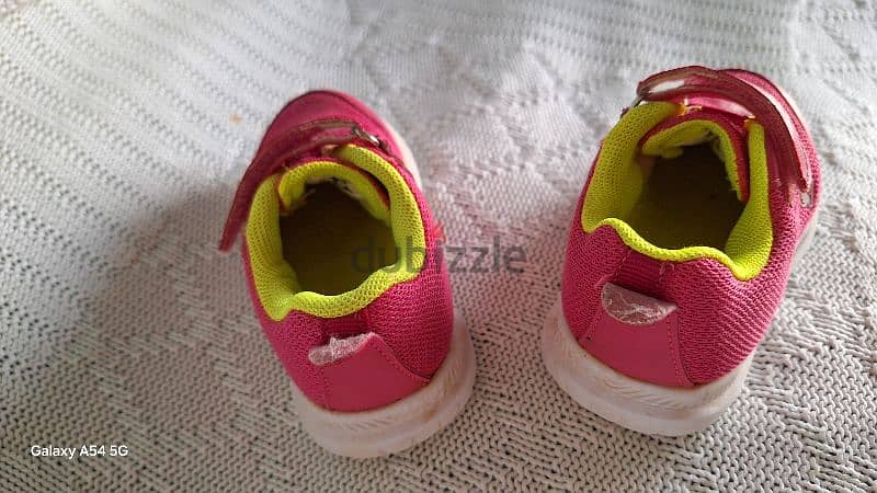pink girl shoes size 22 2