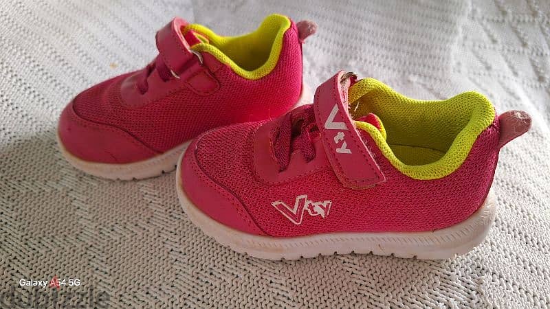 pink girl shoes size 22 3