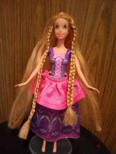 Princess RAPUNZEL Disney Still good Mattel doll Unflex molded body=16$