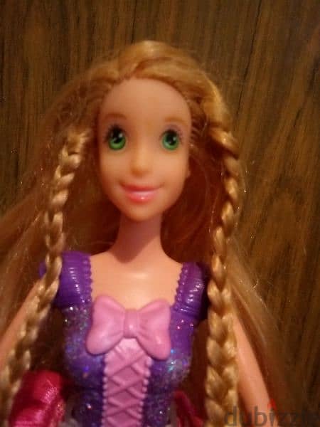 Princess RAPUNZEL Disney Still good Mattel doll Unflex molded body=16$ 1