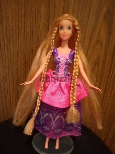 Princess RAPUNZEL Disney Still good Mattel doll Unflex molded body=16$ 6