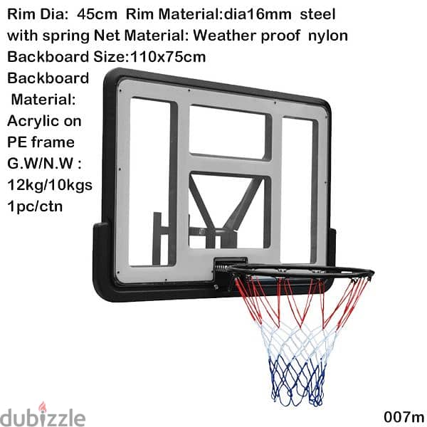 M007 Basketball Board 1