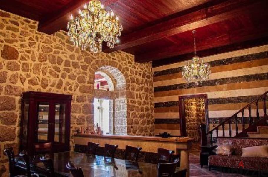 500 Sqm | Super Deluxe Furnished Villa For Rent In Kfardebian 1