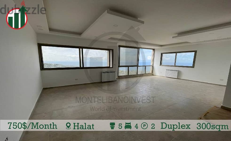 Apartment for Rent with Mountain and Sea view in Halat! 1