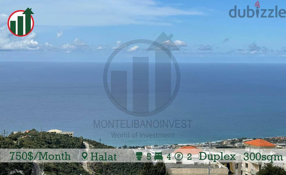 Apartment for Rent with Mountain and Sea view in Halat! 2