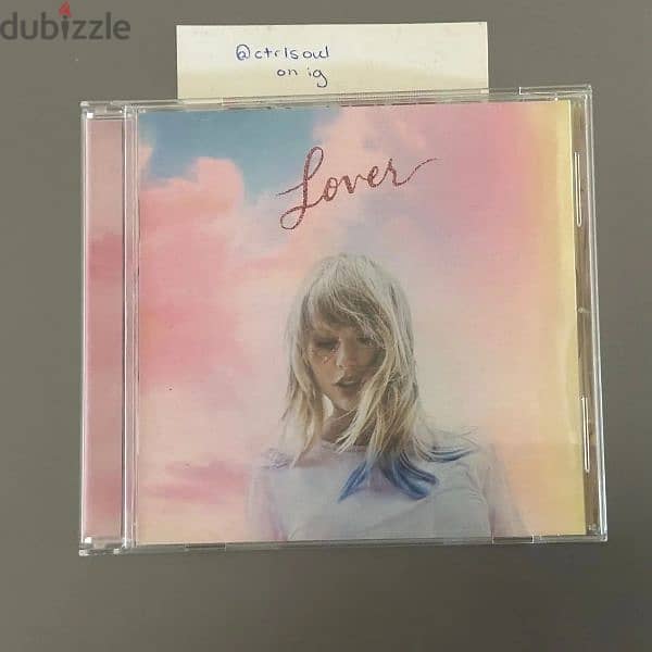 taylor swift lover cd 0