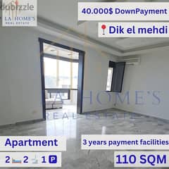 Apartment For Sale Located In Dik El Mehdi شقة للبيع في ديك المحدي