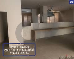 120 sqm shop FOR RENT in Badaro/بدارو REF#UD105820 0