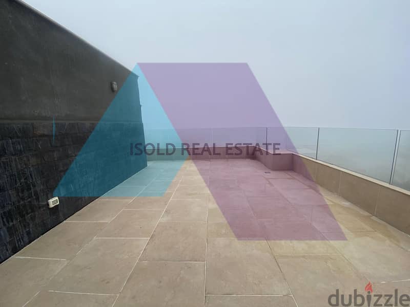 A 300 m2 apartment with 60 m2 terrace+ open view for sale in Ballouneh 1
