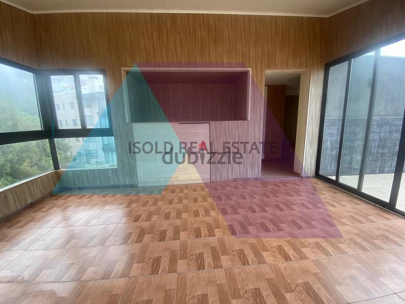 A 300 m2 apartment with 60 m2 terrace+ open view for sale in Ballouneh 5