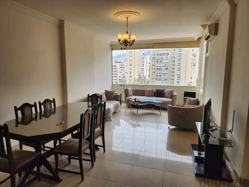 furnished apartment for rent in dekwaneh شقة مفروشة للايجار في دكوانة 7