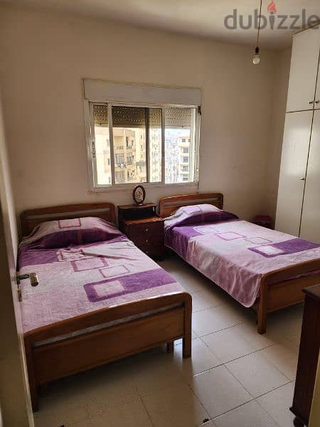 furnished apartment for rent in dekwaneh شقة مفروشة للايجار في دكوانة 11