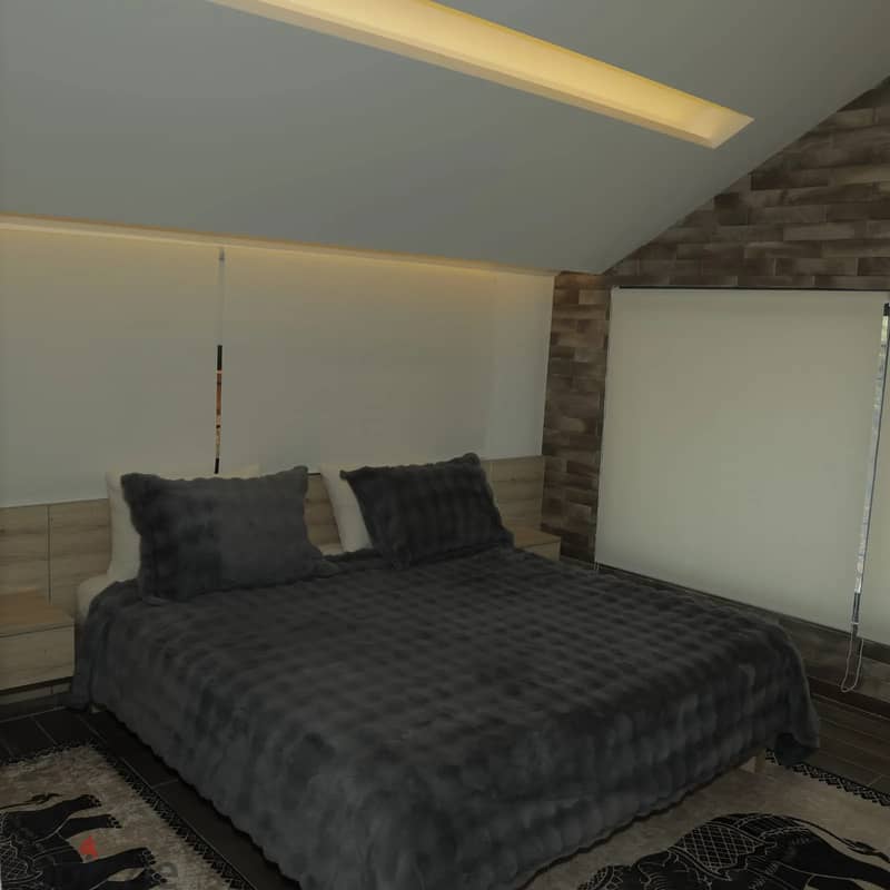 Stand Alone Furnished Duplex with Garden and Pool for Rent in Faqra 6