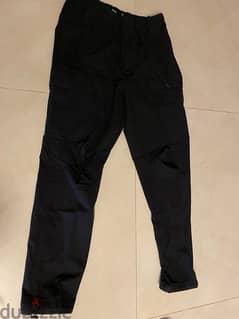 Bershka black cargo pants (Medium) 0