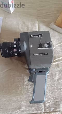 Vintage Crown EZS 8 Mm Movie Film Camera (For display only).