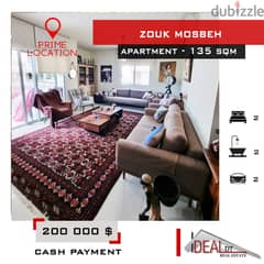 Fully Furnished Apartment for sale in Zouk Mosbeh 135 sqm ref#ag20196