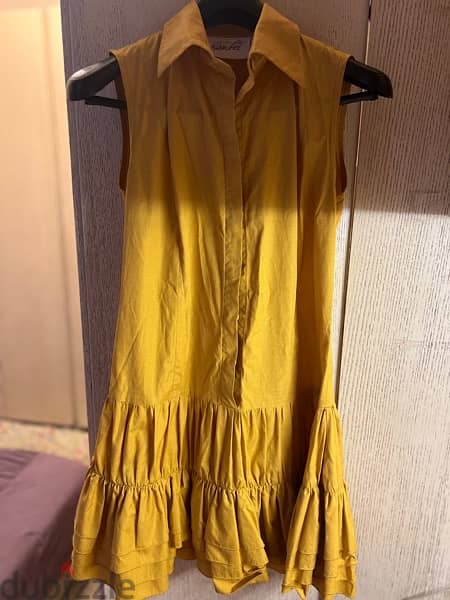 yellow dress 0