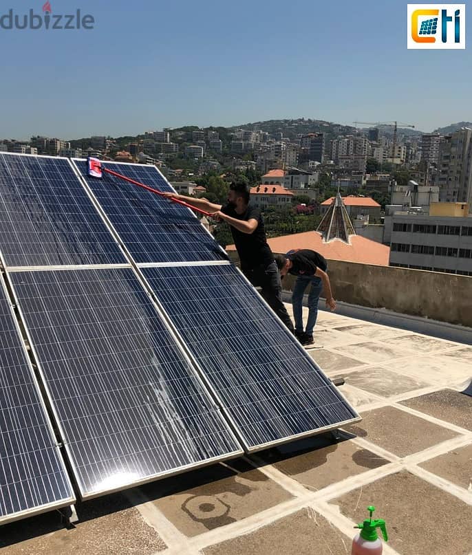 Solar maintenance and cleaning أعمال صيانة و تنظيف الطاقة الشمسية 0