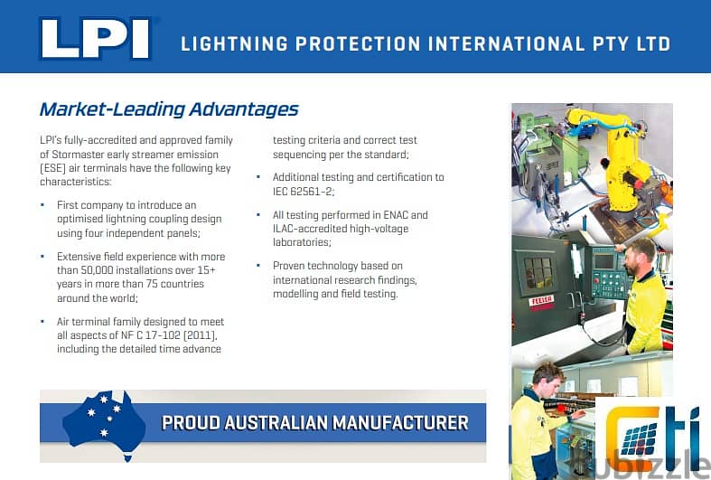 Solar surge arrester and lightning rod حماية ضد الصواعق طاقة شمسية 11