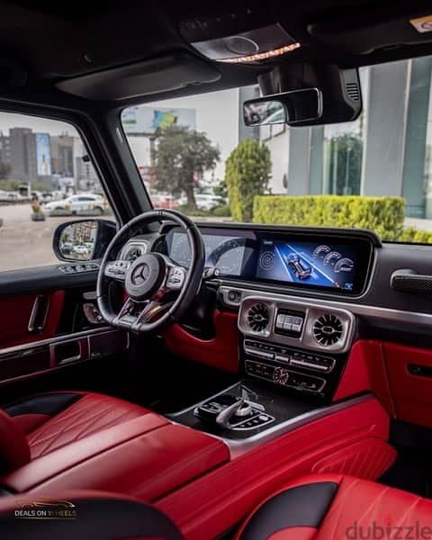 Mercedes G63 2019 AMG , Tgf Source & Services , Black/Red. 60.000Km 4