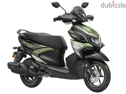 Yamaha RayZR 125cc FI street rally 2023 dealer warranty 0