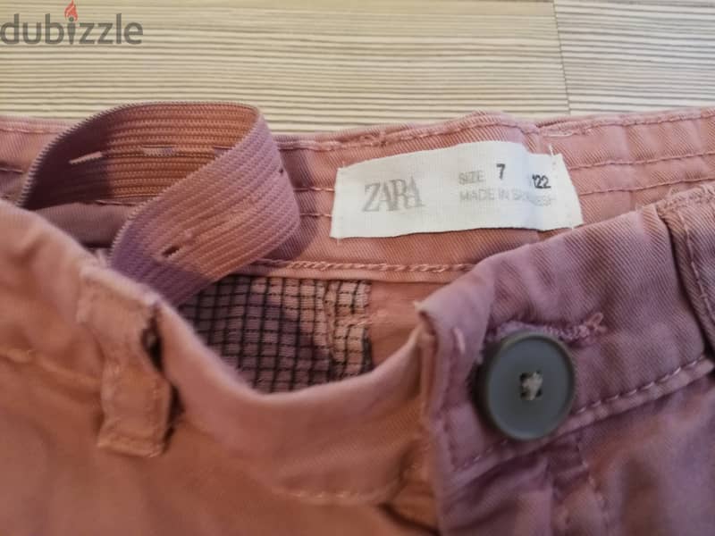 Zara bois de rose short 2