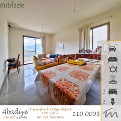 Aabdaiyeh | Brand New | Furnished/Equipped 110m² + 60m² Terrace | View 0