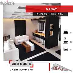 Fully Decorated & Furnished Duplex for sale in Nabay 180sqm rf#ag20197