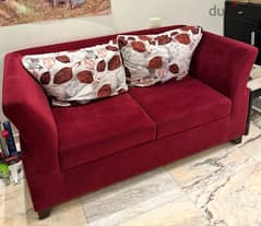 sofa and armchair very  good condition like new all for 150$