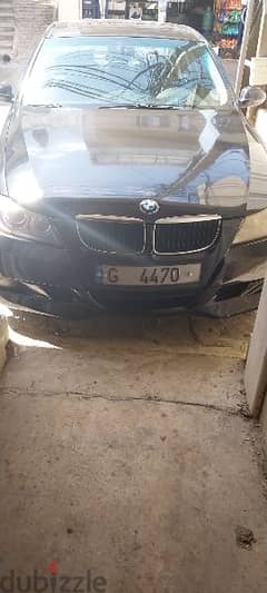 G 4470 plate with bmw 325 2006 black