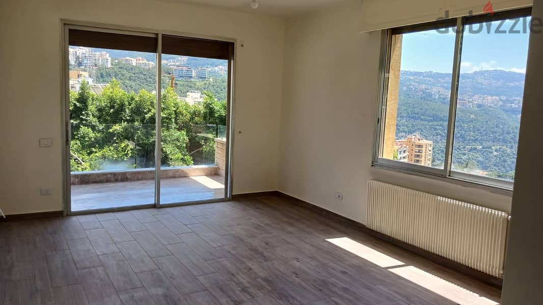 L15219-4-Bedroom Apartment With Great Green View For Rent In Mtayleb 2