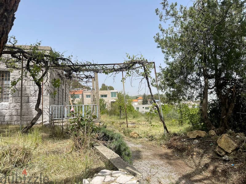 Land + 2 traditional houses for sale in Kfardebian Prime Location 2