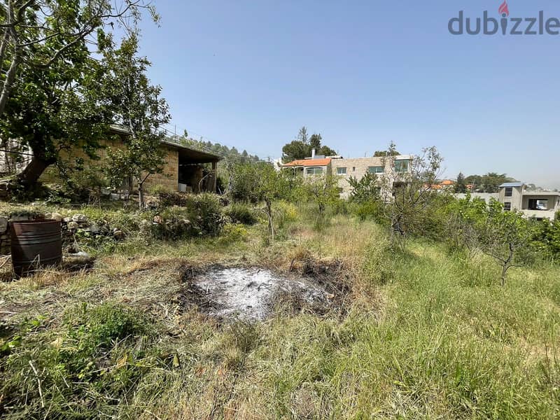 Land + 2 traditional houses for sale in Kfardebian Prime Location 7