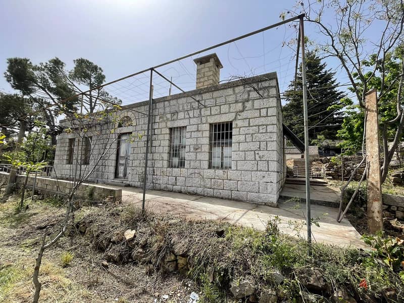 Land + 2 traditional houses for sale in Kfardebian Prime Location 9