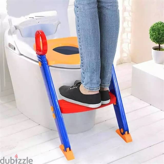 Baby Potty Training Seat With Step Stool Ladder 4