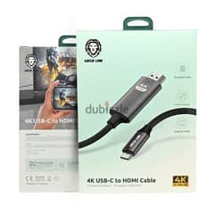 Green Lion 4K USB-C to HDMI Cable 2m 0