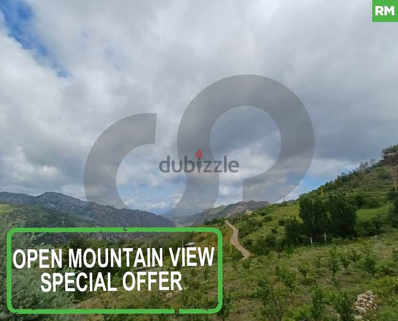 Land of 4250sqm in tannourine with Fascinated view/تنورين REF#RM105891 0