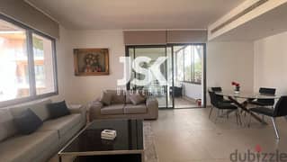 L15227-Apartment with Terrace For Rent in the Heart of Achrafieh
